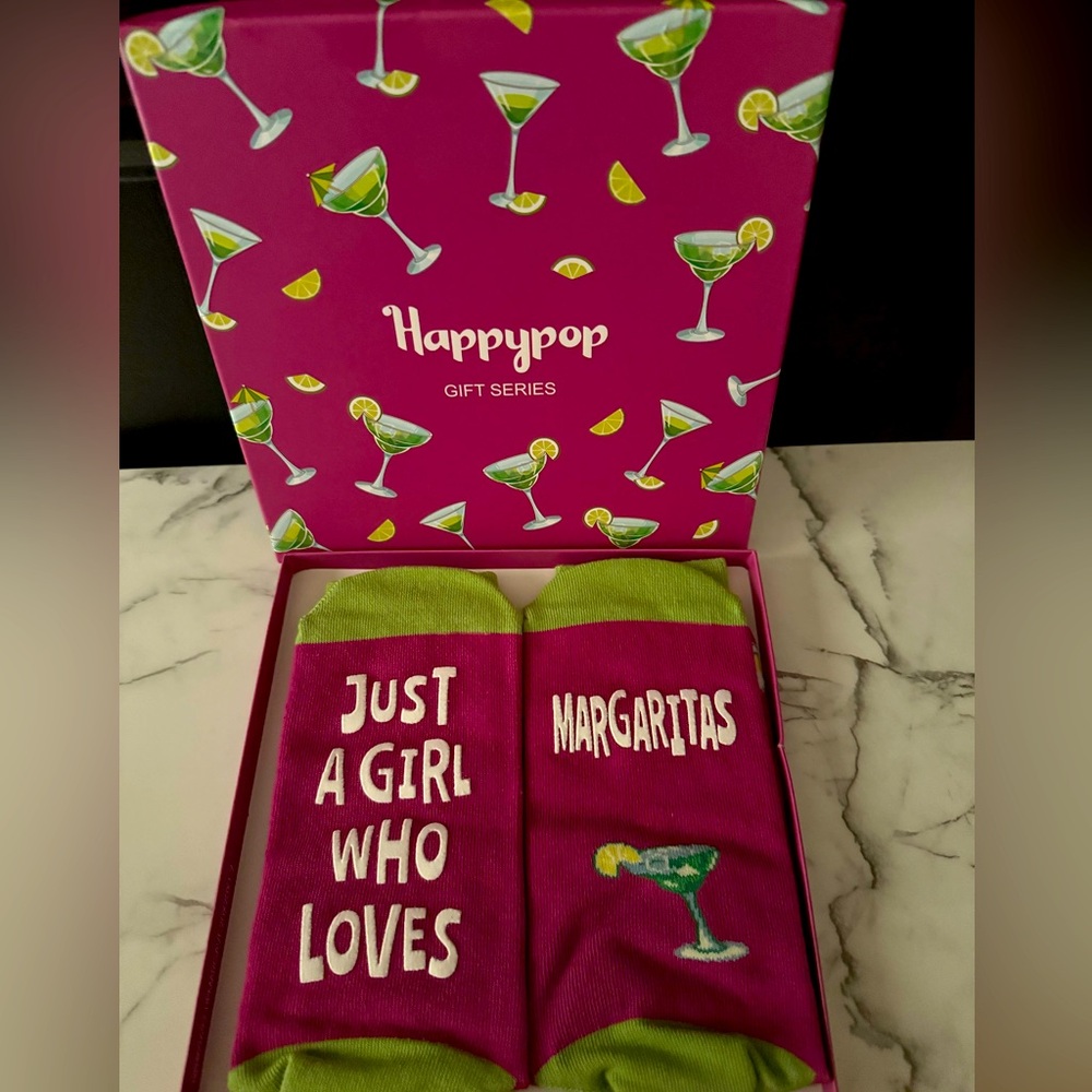 Happypop Margarita Themed Socks